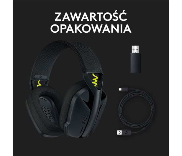 LOGITECH G435 Black - 680422 - zdjęcie 14